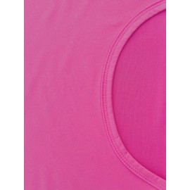 Plus Size, Women's Breast Cancer Awareness T-Shirt with Pink Ribbon & Survivor Silhouettes - Plus Size 0-5XL Oversized Short Sleeve, Soft Polyester, Round Neck Casual Comfort Fit, Year-Round Wear, Ideal Gift for Cancer Support (Vibrant Orange)