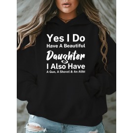 [Humorous Sweatshirt] Plus Size Women's Casual Sweatshirt | Yes I Do s - Humorous 